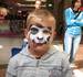 Facepainting - mlsný pes